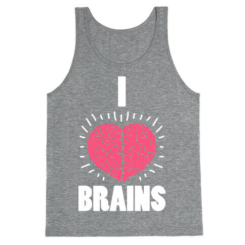 I Love Brains Tank Top