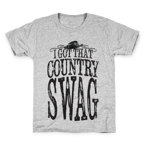I Got That Country Swag Kids T-Shirt