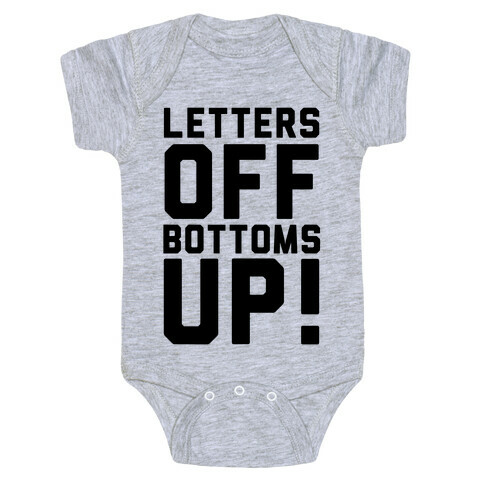 Bottoms Up Baby One-Piece