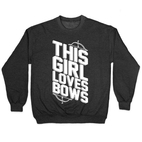 This Girl Loves Bows Pullover