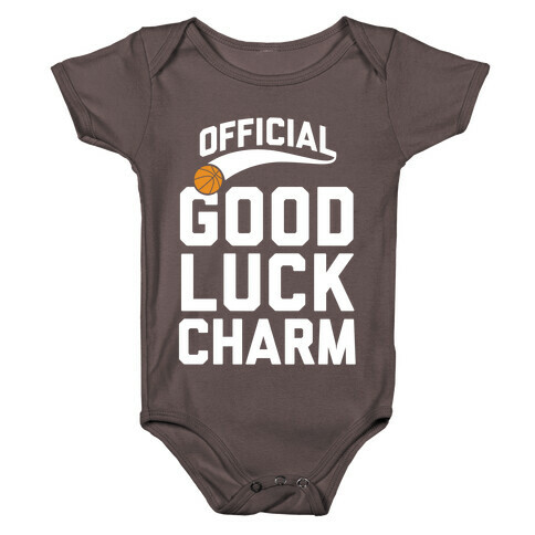 Basketball Good Luck Charm Baby One-Piece