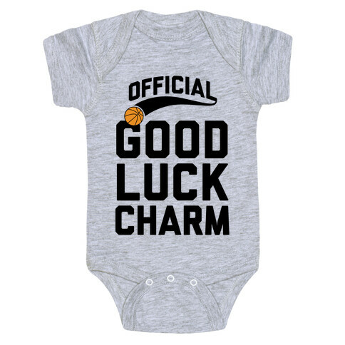 Basketball Good Luck Charm Baby One-Piece