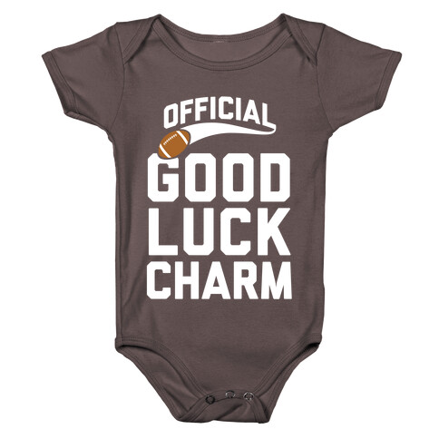 Football Good Luck Charm Baby One-Piece