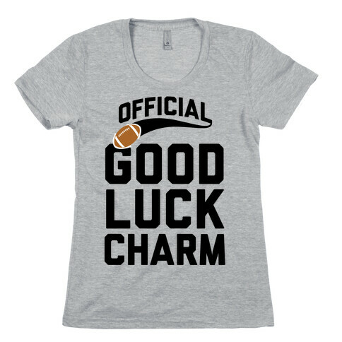 Football Good Luck Charm Womens T-Shirt