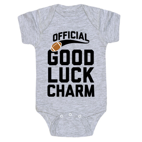 Football Good Luck Charm Baby One-Piece