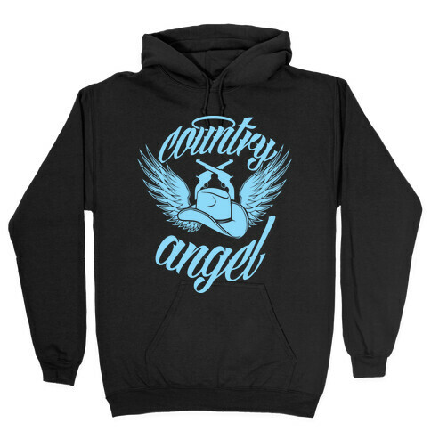 Country Angel Hooded Sweatshirt