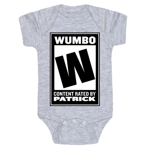 Rated W for "Wumbo" Baby One-Piece