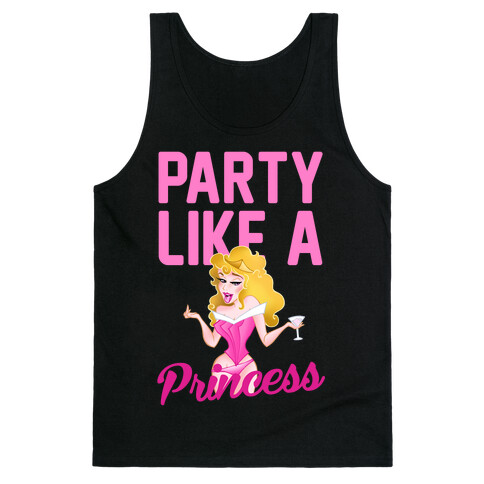 Party Like A Princess Tank Top