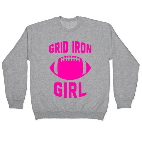 Grid Iron Girl Pullover