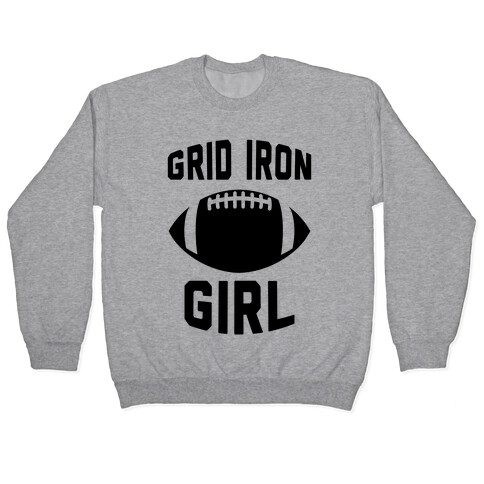 Grid Iron Girl Pullover