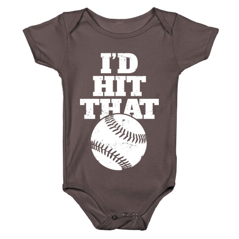 I'd Hit That (Softball) Baby One-Piece