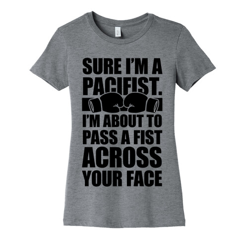Pacifist Womens T-Shirt