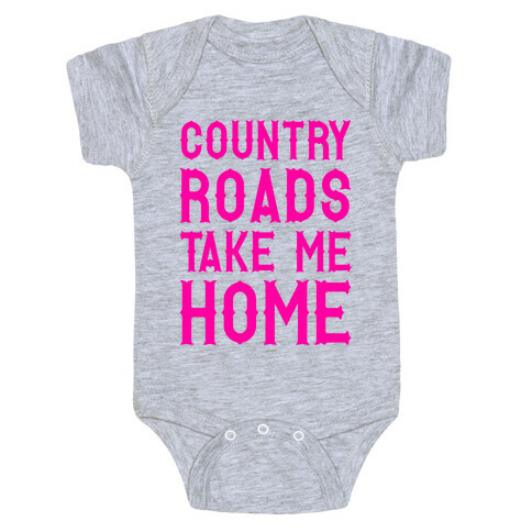 Country Roads Baby One-Piece