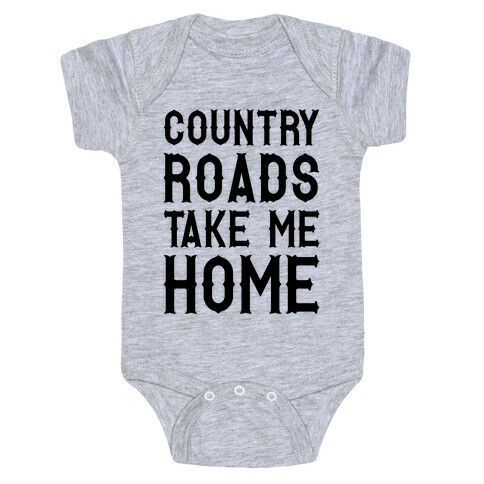 Country Roads Baby One-Piece