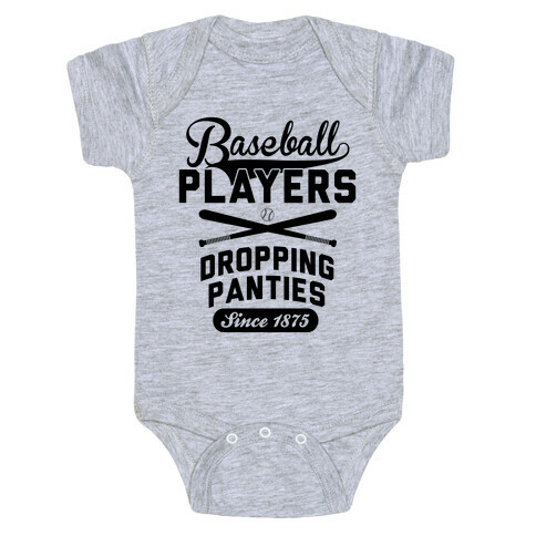 Baseball Players Baby One-Piece