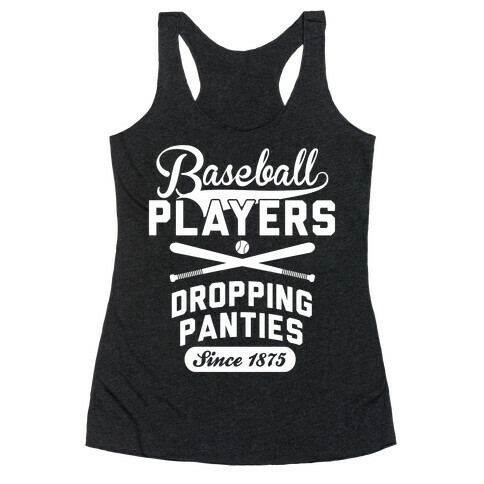 Baseball Players Racerback Tank Top