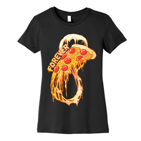 Pizza Infinity Womens T-Shirt