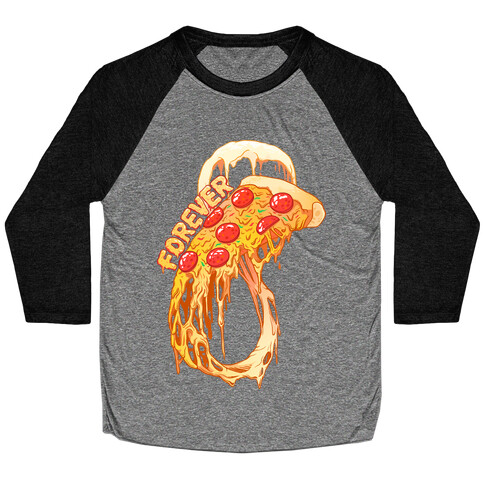 Pizza Infinity Baseball Tee