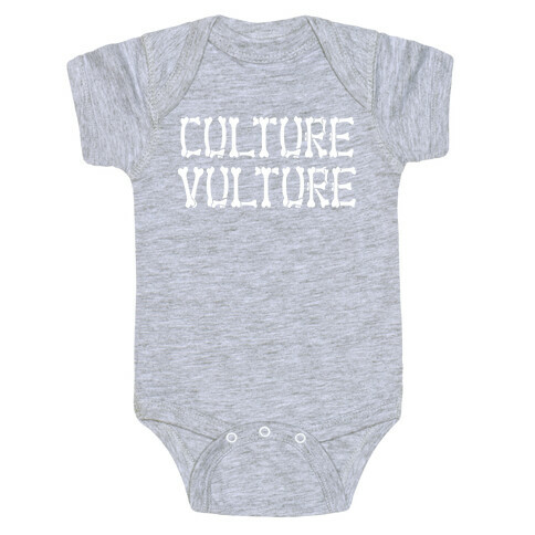 Culture Vulture Baby One-Piece
