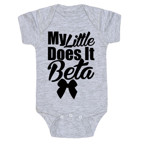 My Little Does it Beta Baby One-Piece