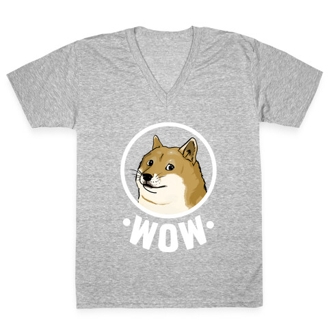 Doge V-Neck Tee Shirt