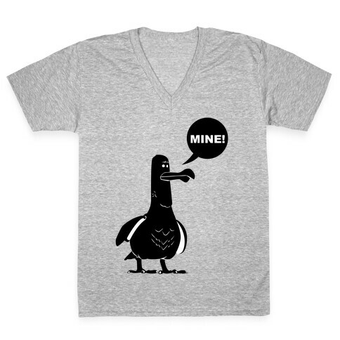 Mine Seagull V-Neck Tee Shirt