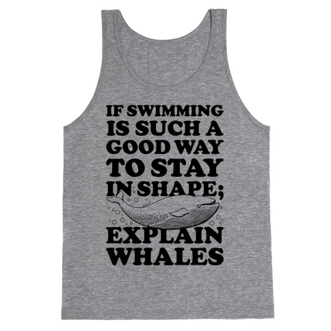Explain Whales Tank Top
