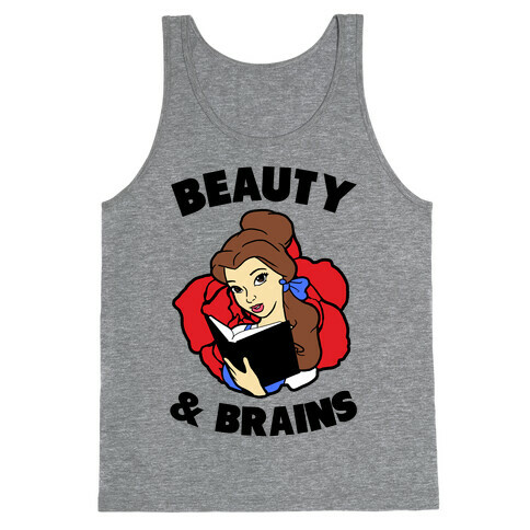 Beauty & Brains (princess) Tank Top