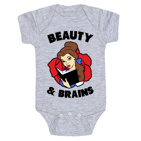 Beauty & Brains (princess) Baby One-Piece