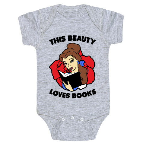This Beauty Loves Books Baby One-Piece