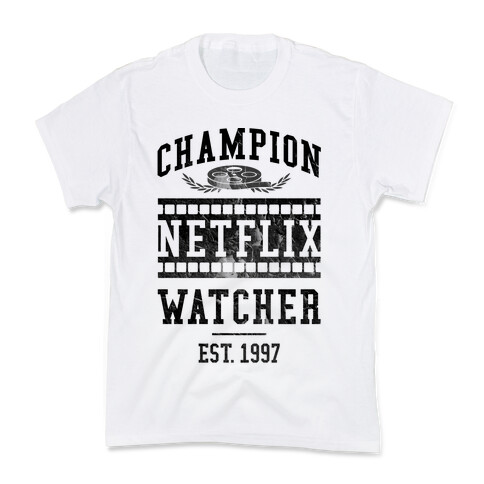 Champion Netflix Watcher Kids T-Shirt