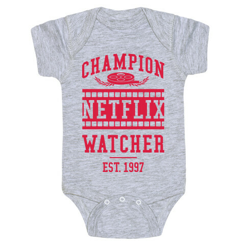 Champion Netflix Watcher Baby One-Piece