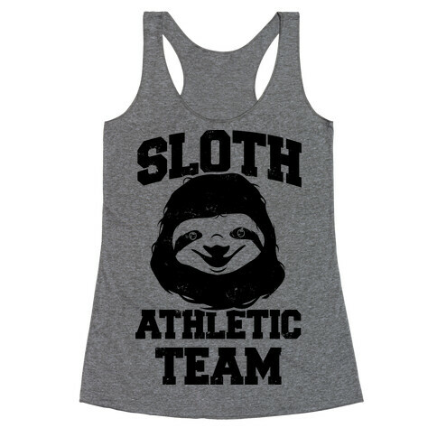 Sloth Athletic Team Racerback Tank Top