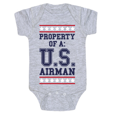 Property Of A U.S. Airman Baby One-Piece