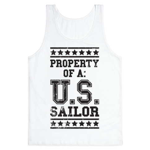 Property Of A U.S. Sailor Tank Top