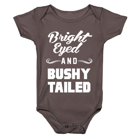 Bright Eyed and Bushy Tailed Baby One-Piece