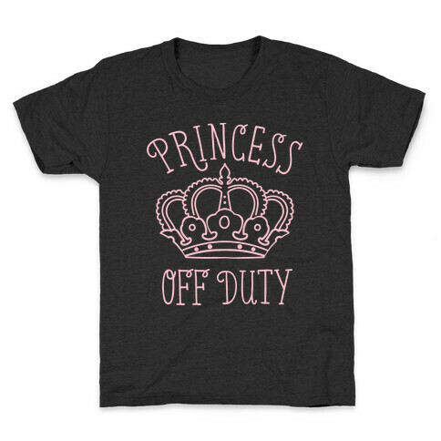 Princess Off Duty Kids T-Shirt