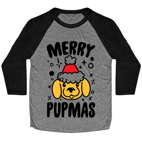 Merry Pupmas Baseball Tee