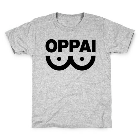 Oppai Shirt Kids T-Shirt
