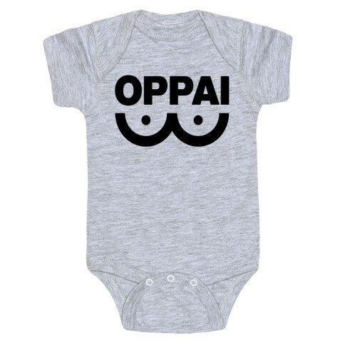 Oppai Shirt Baby One-Piece