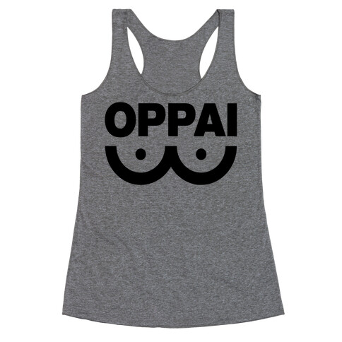 Oppai Shirt Racerback Tank Top