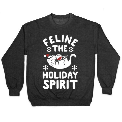 Feline the Holiday Spirit Pullover