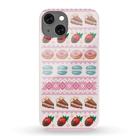 Ugly Dessert Pattern Phone Case