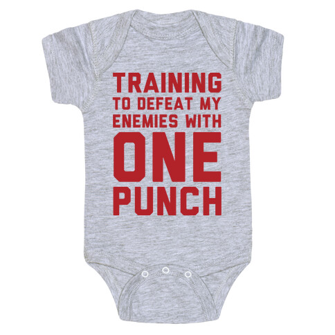 Training To Defeat My Enemies With One Punch  Baby One-Piece