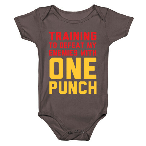 Training To Defeat My Enemies With One Punch  Baby One-Piece