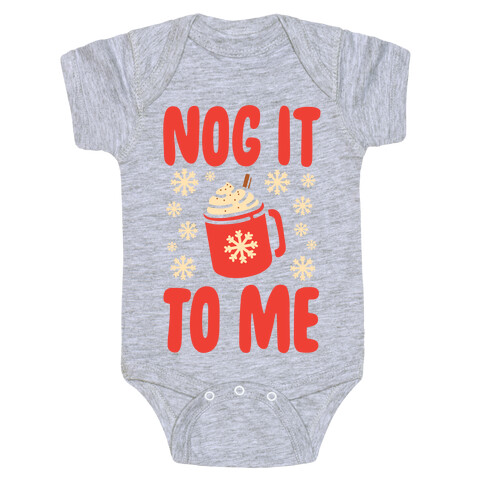 Nog It To Me Baby One-Piece