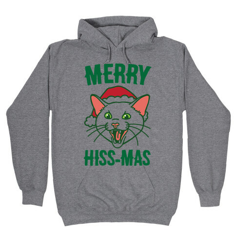 Merry Hiss-mas Hooded Sweatshirt