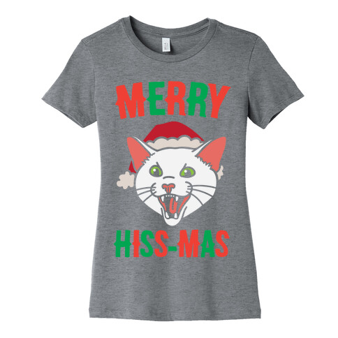Merry Hiss-mas Womens T-Shirt