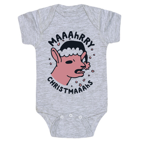 Maaahrry Christmaaahs Baby One-Piece