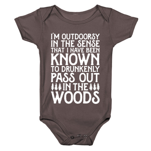 Outdoorsy Baby One-Piece